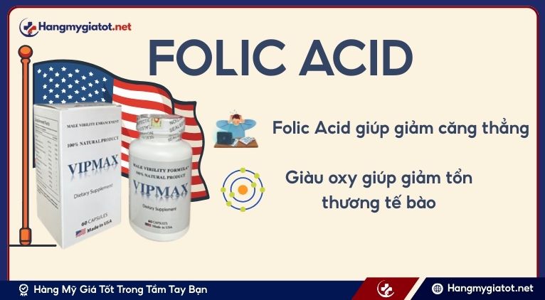 Cải thiện chất lượng tinh trùng bằng Folic Acid