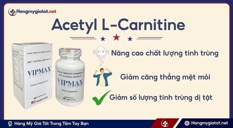 Công dụng Acetyl L-Carnitine 
