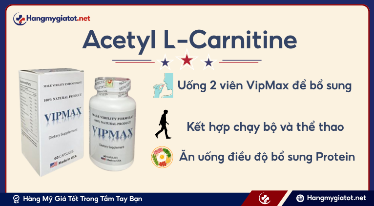Hướng dẫn bổ sung Acetyl L-Carnitine 