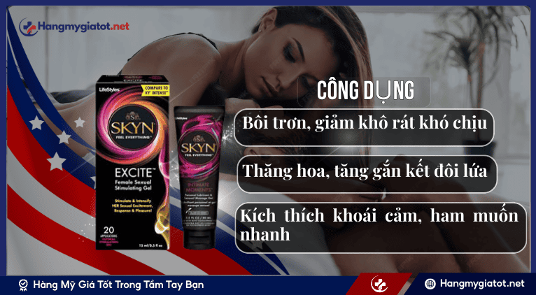 Công Dụng Của Gel Bôi Trơn Kích Dục Nữ Excite