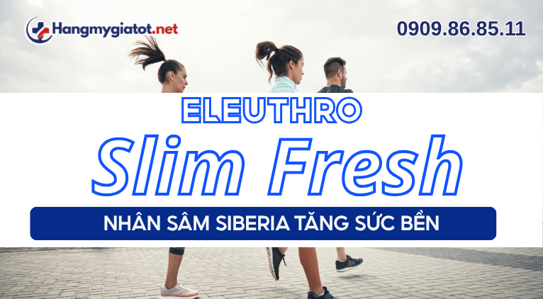 Bổ sung Eleuthero cùng Slim Fresh bí quyết duy trì vóc dáng và sức khỏe