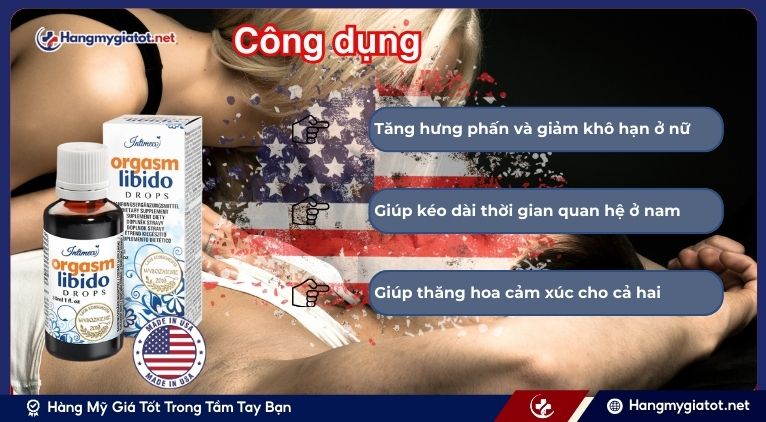 Công dụng của Orgasm Libido