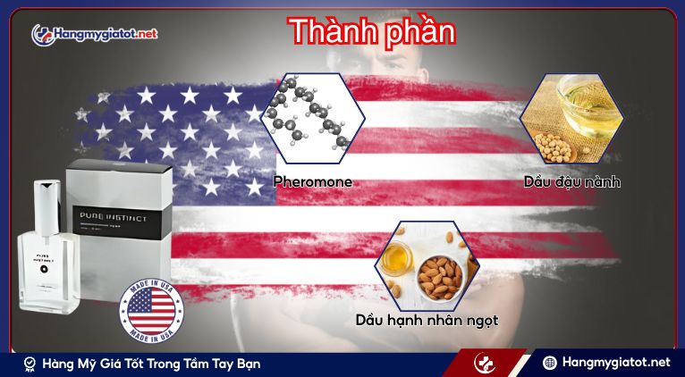 Thành phần nước hoa Pure Instinct Pheromone