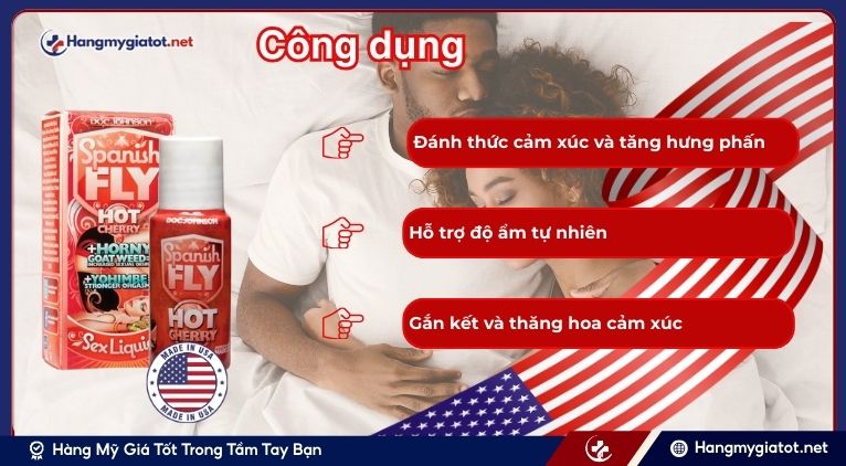 Công dụng của Spanish Fly Hot Cherry
