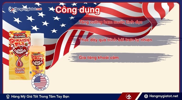 Công dụng của Spanish Fly Sexy Drops