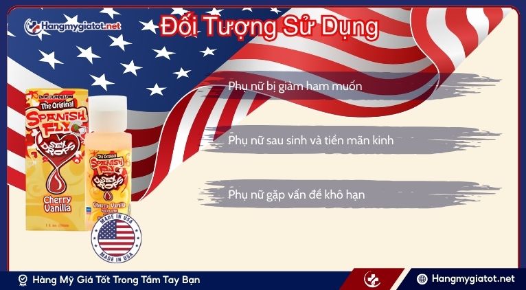 Spanish Fly Sexy Drops dành cho những ai?