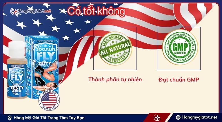 Spanish Fly Zesty Cola có tốt không?