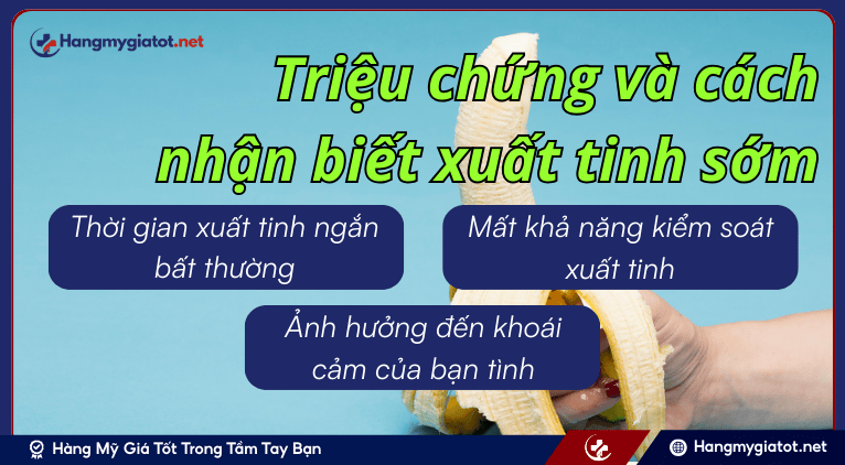 Triệu chứng và cách nhận biết xuất tinh sớm