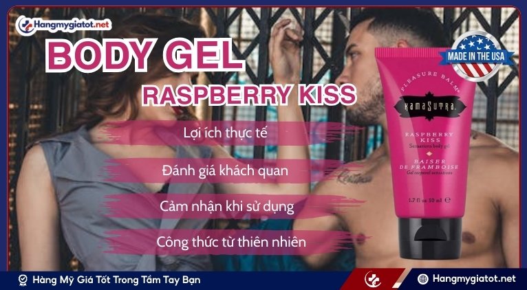 Gel Raspberry Kiss có tốt không?