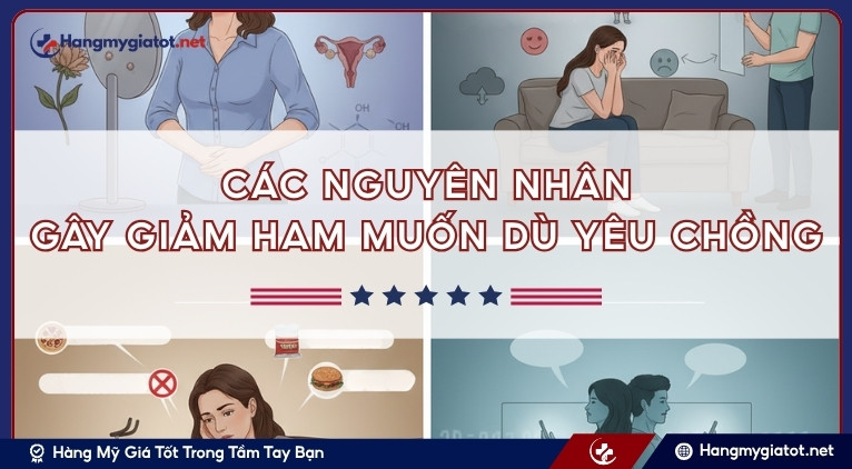 Các nguyên nhân gây giảm ham muốn dù yêu chồng