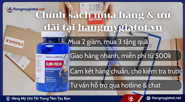 Chính sách mua hàng & ưu đãi tại hangmygiatot.vn 