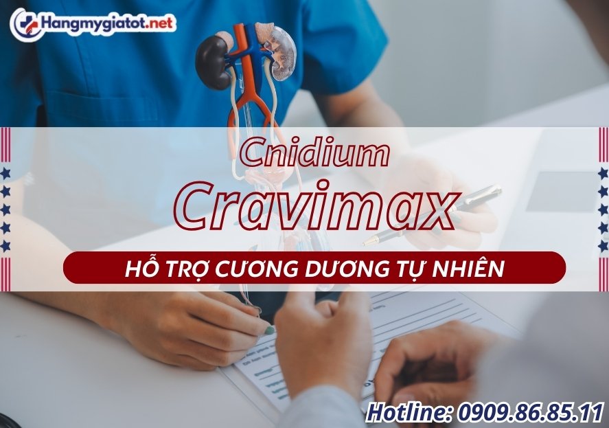 Cnidium trong Cravimax hỗ trợ cương dương tự nhiên