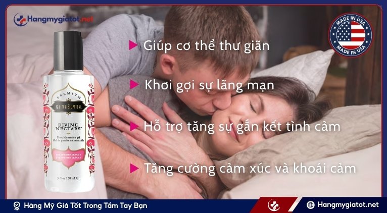 Công dụng của KAMA SUTRA Divine Nectars Strawberry Dreams