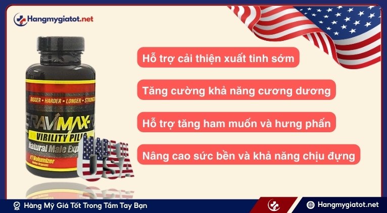 Công dụng của Gravimax RX