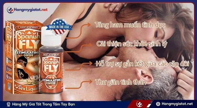 Công dụng của Spanish Fly Stimulating Coffee