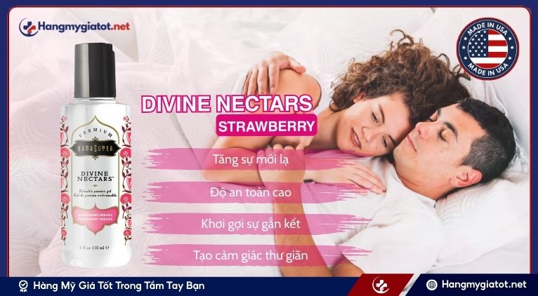 KAMA SUTRA Divine Nectars Strawberry Dreams có tốt không?