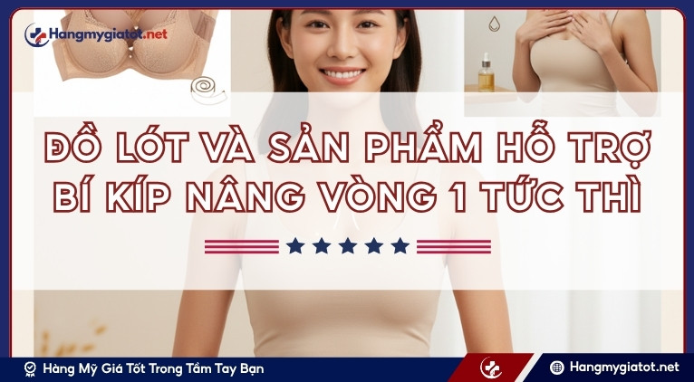Đồ lót và sản phẩm hỗ trợ: Bí kíp nâng vòng 1 tức thì