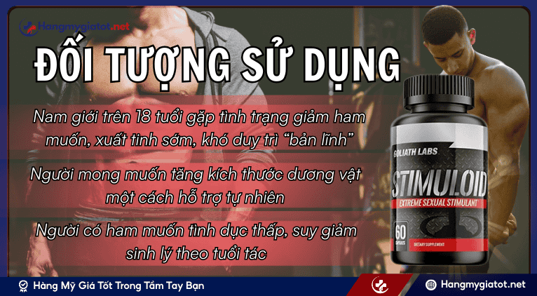 Đối tượng phù hợp sử dụng Stimuloid