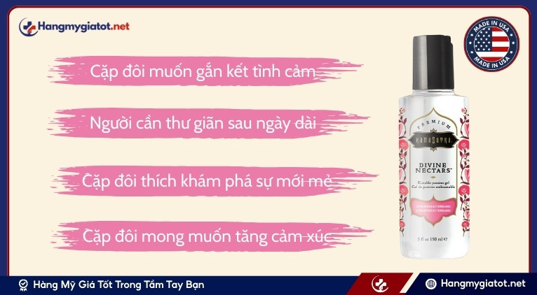 Đối tượng sử dụng Divine Nectars Strawberry Dreams