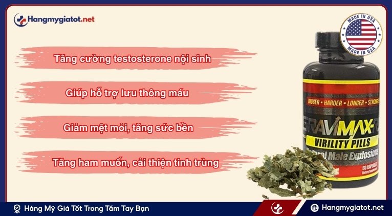 Lợi ích của Horny Goat Weed trong Gravimax RX