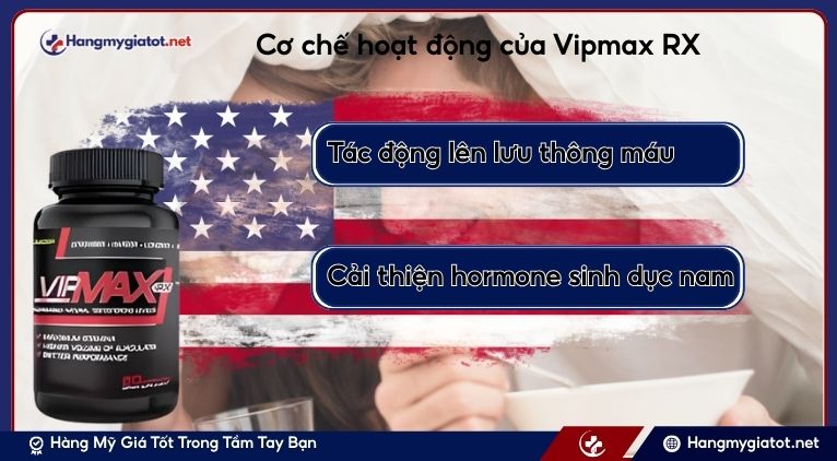 Giới thiệu cơ chế hoạt động của Vipmax RX