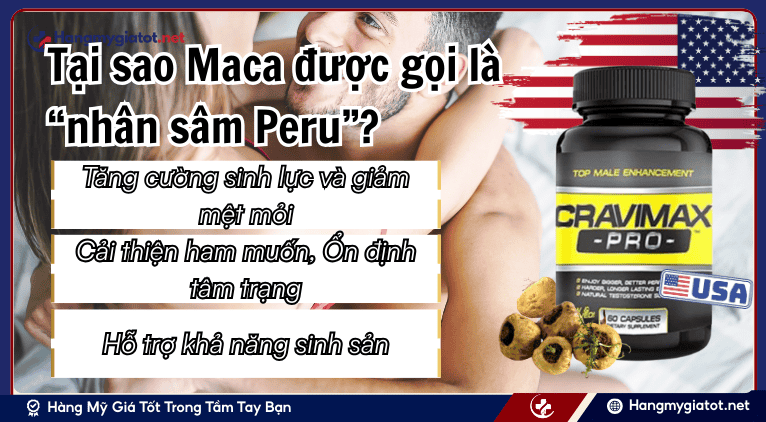 Tại sao Maca được gọi là “nhân sâm Peru”?