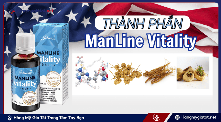 Thành phần chính của ManLine Vitality