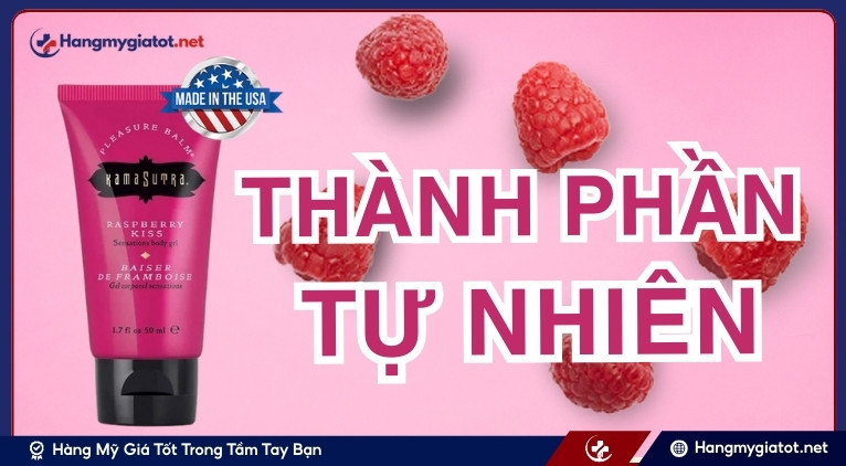 Thành phần của Gel Raspberry Kiss