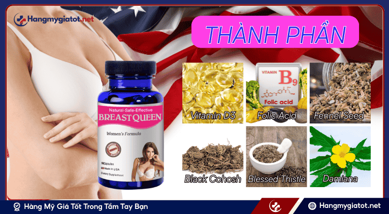 Thành phần Breast Queen Women’s Formula