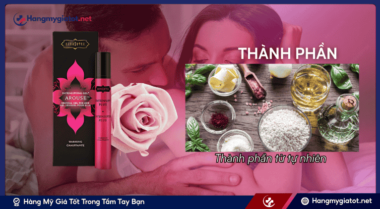 Thành phần có trong Intensify Plus Female Arousal Gel (Warming)