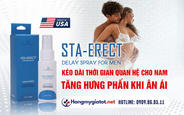 Chai xịt Sta-Erect Delay Spray (USA)