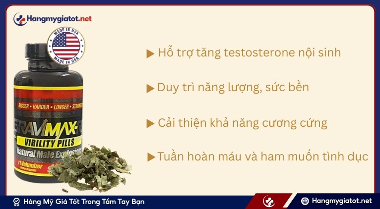 Vai trò của Horny Goat Weed trong Gravimax RX