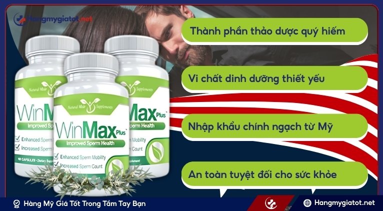 Vì sao Winmax Plus là sản phẩm nam giới tin cậy?