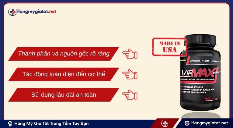 Ưu - nhược điểm của Vipmax RX