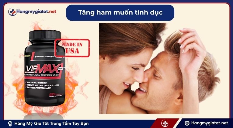 Vipmax RX tăng ham muốn tình dục