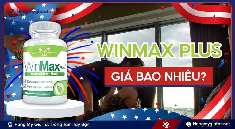 Winmax Plus 60 viên chính hãng Mỹ giá bao nhiêu?