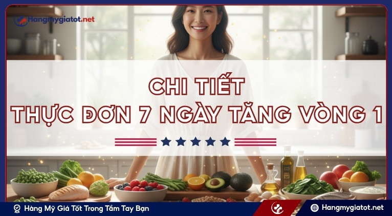 Chi tiết thực đơn 7 ngày tăng vòng 1