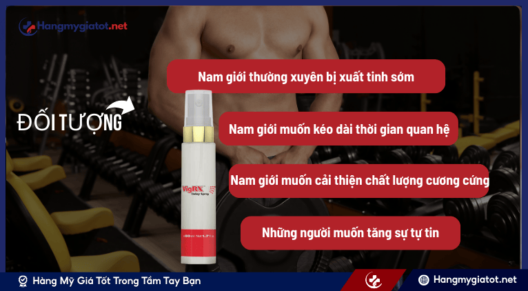 Ai nên sử dụng sản phẩm xịt VigRX® Delay Spray này?