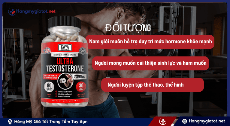 Ai phù hợp sử dụng Natural Testosterone Booster 1305mg?