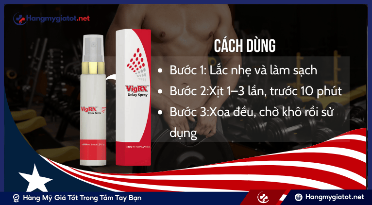 Cách sử dụng VigRX® Delay Spray hiệu quả và đúng chuẩn