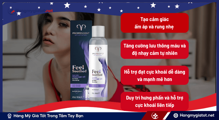 Công dụng nổi bật của Lavender Massage Oil