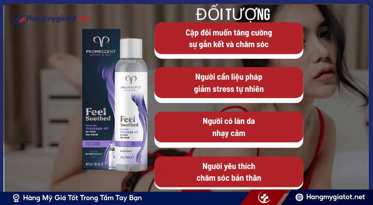 Đối tượng phù hợp nên sử dụng Lavender Massage Oil