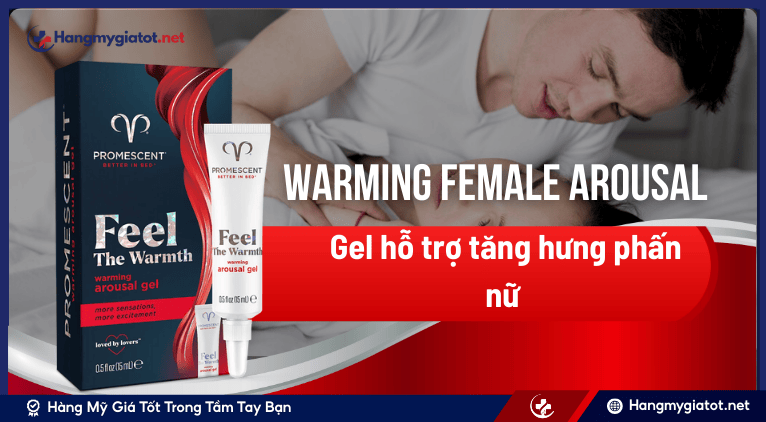 Giới thiệu Promescent Warming Female Arousal Gel là sản phẩm gì?