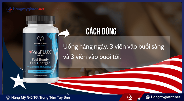 Hướng dẫn cách dùng VitaFLUX đúng chuẩn nhà sản xuất