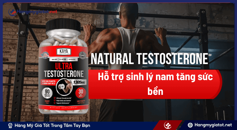 Natural testosterone booster 1305mg là gì?