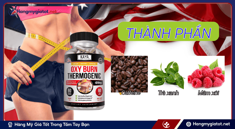 Thành phần chính trong Oxy Burn Thermogenic