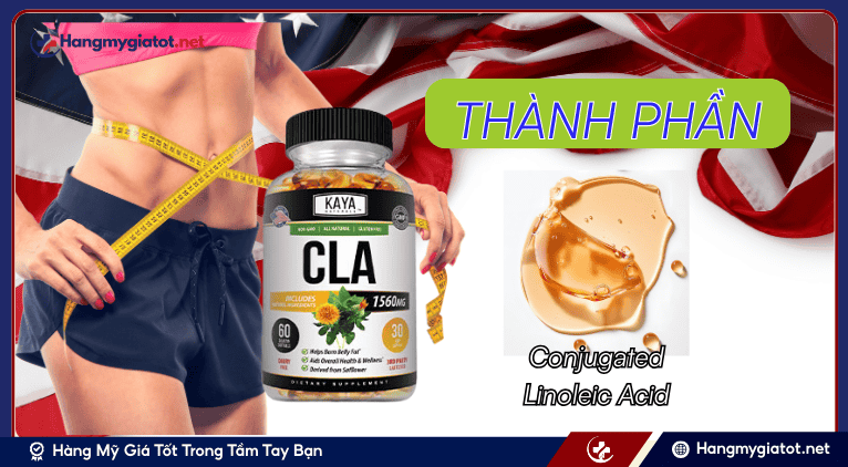 Thành phần chính từ thiên nhiên Kaya CLA
