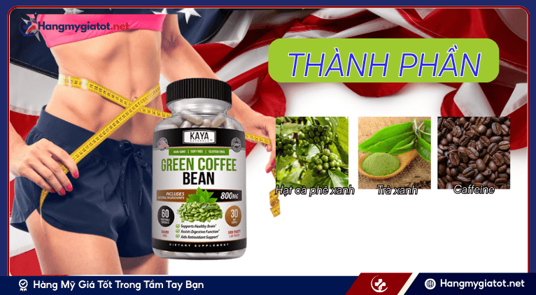 Thành phần nổi bật và cơ chế hoạt động của Green Coffee Bean