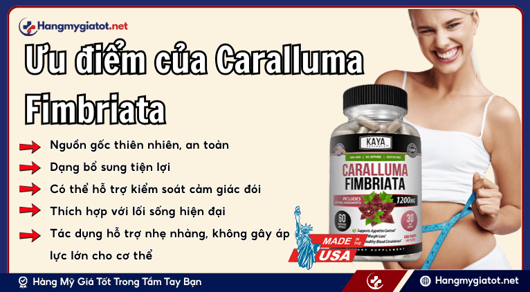 Ưu điểm của Caralluma Fimbriata