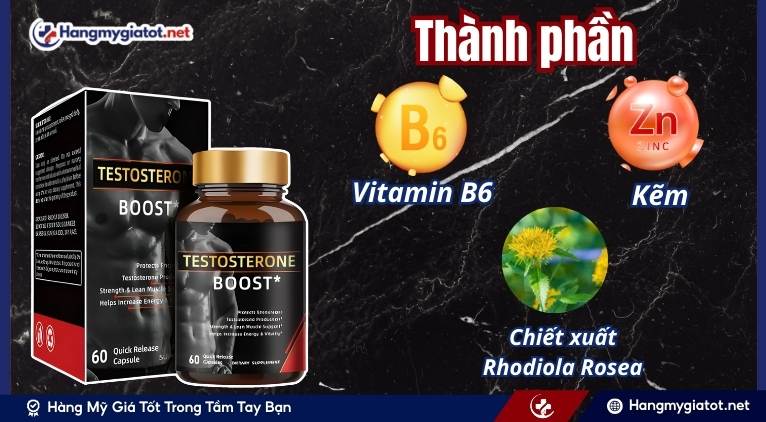Viên uống Testosterone Boost